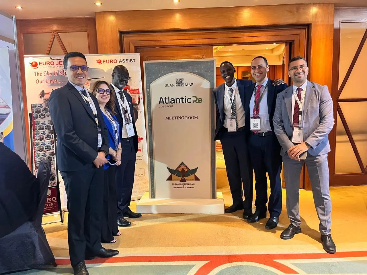 Atlantic Re, Diamond Sponsor de la 52ᵉ Conférence de l’OAA au Caire