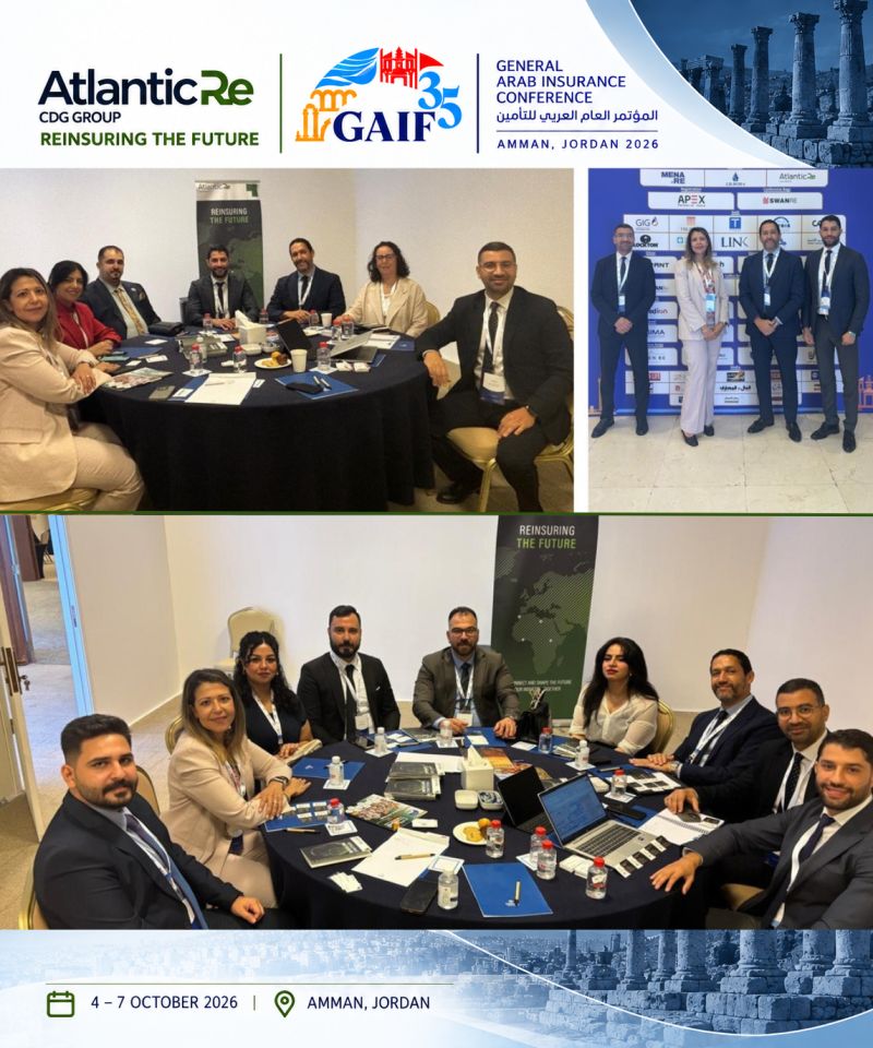 Atlantic Re, Sponsor Platinum de la conférence GAIF 2026 en Jordanie
